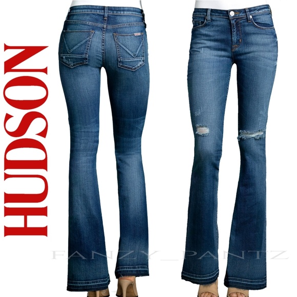 Hudson Jeans Denim - Hudson Mia Flare jeans 29 x 33 distressed denim